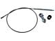 CA Parking Brake Cable Kit; Front (67-82 Corvette C2 & C3)