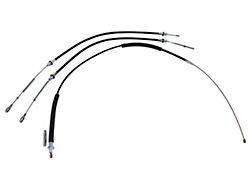 Parking Brake Cable Kit; Front and Rear (84-87 Corvette C4)