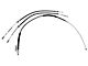 CA Parking Brake Cable Kit; Front and Rear (84-87 Corvette C4)