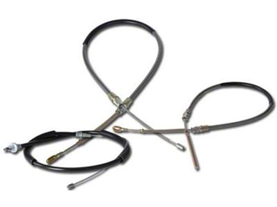 CA 1988-1996 Corvette Parking Brake Cables - Single Rear - OE Style