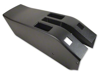 CA Parking Brake Console; Dye To Match (1968 Corvette C3 w/ Power Windows)