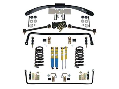 Performance Suspension Kit with Fiberglass Monospring (63-77 Corvette C2 & C3)