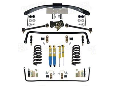 CA 1980-1982 Corvette Performance Suspension System with Fiberglass Monospring