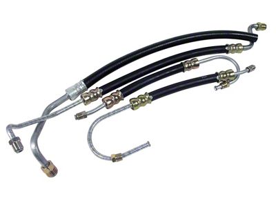 Power Steering Hose Kit (63-79 Small Block V8 Corvette C2 & C3)