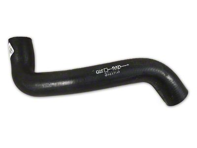 CA 1968 Corvette Radiator Hose. Lower 427 Except with Heavy Duty Radiator - GMNo. 908