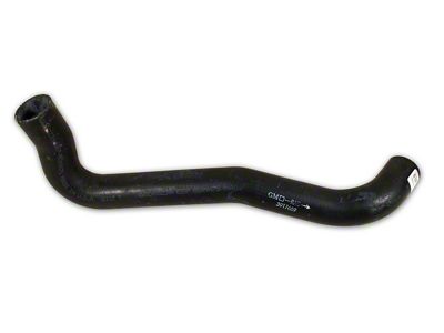 CA 1968-1972 Corvette Radiator Hose. Lower - SB Manual without Air Conditioning GMNo. 3917669