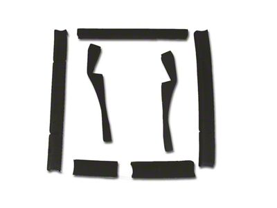 CA Radiator Support/Shroud Seal Kit (Late 76-78 350 L48 Corvette C3)