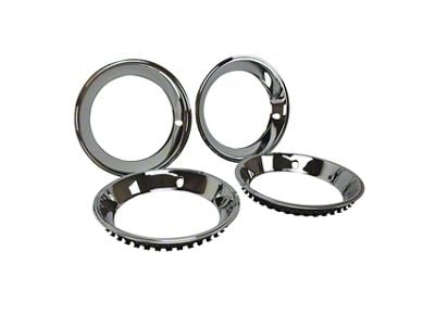 CA 1967 Corvette Rally Trim Ring. Replacement 4 Piece Set