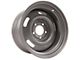 CA Rallye Steel Silver Wheel; 15x8 (69-82 Corvette C3)