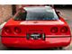 CA Rear Bumper Lettering; Gloss Silver (91-96 Corvette C4)