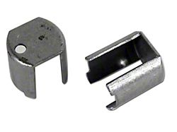 CA Rear Compartment Latch Retainers; 2-Piece (79-82 Corvette C3)