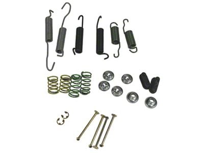 CA Rear Drum Brake Hardware Kit (63-64 Corvette C2)