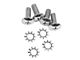 CA Rear Latch To Top Screws; 8-Pieces (56-62 Corvette C1 Convertible)