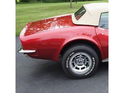 CA Rear Quarter Panel; Press Molded; Passenger Side (1973 Corvette C3)