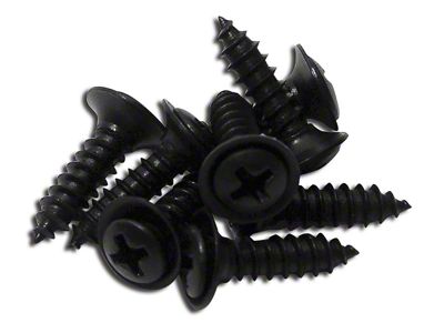 CA Rear Speaker Cover Screws; 8-Piece (84-96 Corvette C4)