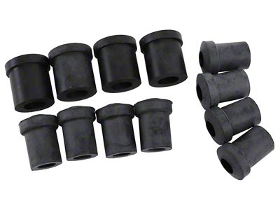 1953-1962 Corvette Rear Spring Bushing Set. 12 Piece