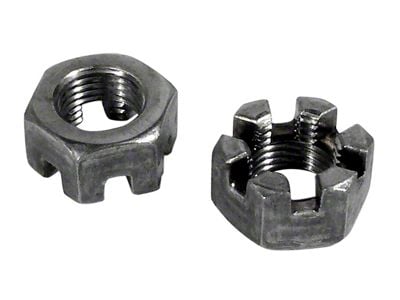 CA 1963-1979 Corvette Rear Spring Mount Castle Nuts