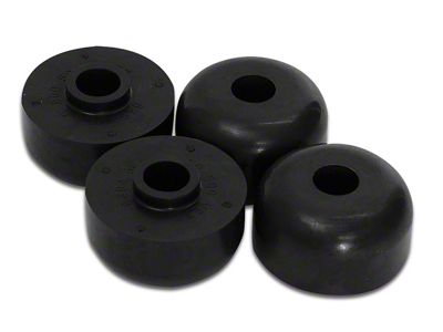 CA 1963-1982 Corvette Rear Spring Mount Cushions. Rubber 4 Piece Set