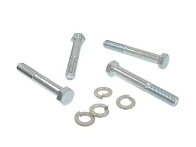 CA Rear Spring Mount Plate Bolts; 4-Inch (63-77 Corvette C2 & C3)