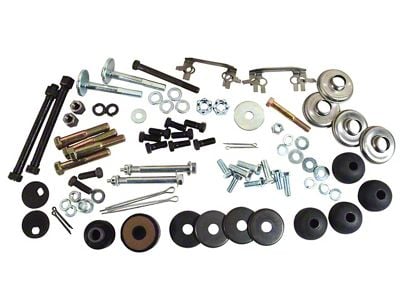 CA 1963-1964 Corvette Rear Suspension Hardware Kit. 120 Piece