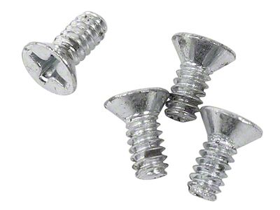 CA 1968-1972 Corvette Rear Window Lower Pin Guide Screws