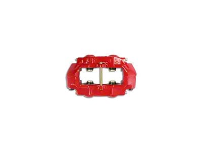 CA Rebuilt Brake Caliper; Red (65-82 Corvette C2 & C3)