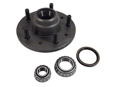 CA 1965-1968 Corvette Refurbished Hub And Bearing Assembly Kit with New Seals and Timken Bearings - Front