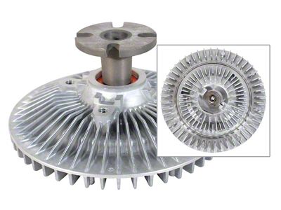 CA 1974-1980 Corvette Replacement Fan Clutch - Heavy Duty with 4-Bolt Flange