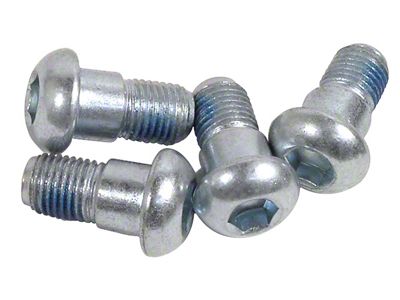 CA Seat Belt Bolts; 4-Pieces (63-64 Corvette C2)