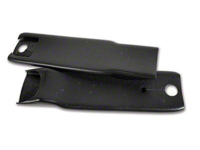 CA Seat Belt Inner Sleeve Kit; Black (74-82 Corvette C3)