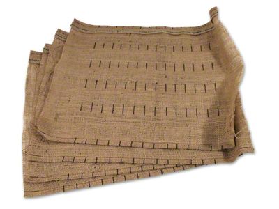 CA Seat Covers; Burlap (63-67 Corvette C2)