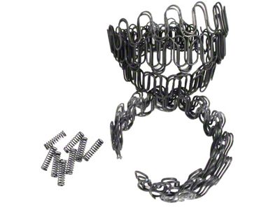 CA Seat Frame Spring Set with Seat Frame Spring Clips (63-67 Corvette C2)