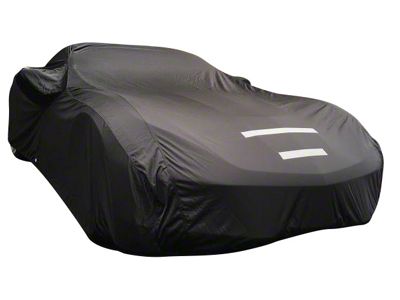 CA 1963-1967 Corvette Select-Fleece Car Cover - Black Satin