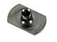 CA Side Rail Weatherstrip Well Nut; 1-Piece (56-62 Corvette C1 Convertible)