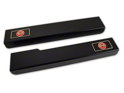 CA 1984-1987 Corvette Sill Covers. Imperial Black