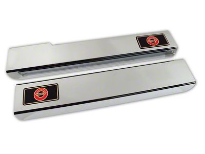 CA 1984-1987 Corvette Sill Covers. Imperial Chrome