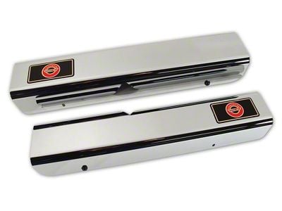 CA 1988-1989 Corvette Sill Covers. Imperial Chrome