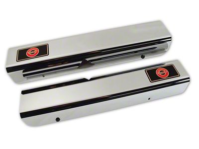 1990-1996 Corvette Sill Covers. Imperial Chrome