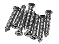 CA 1978-1982 Corvette Sill Plate Screw Set. 8 Piece