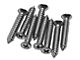 CA 1978-1982 Corvette Sill Plate Screw Set. 8 Piece