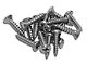 CA Sill Plate Screws; 18-Pieces (56-60 Corvette C1)