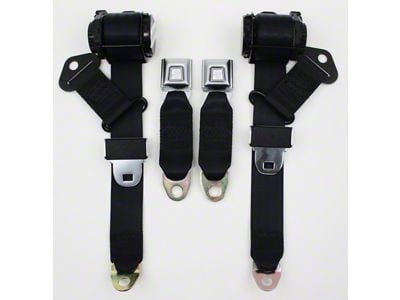 CA Single Retractor Lap and Shoulder Seat Belts (74-77 Corvette C3)