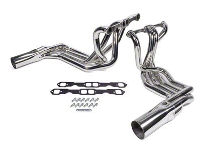 CA 1963-1982 Corvette Small Block Side Mounted Headers - Stainless Steel