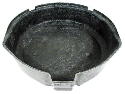 CA 1964-1967 Corvette Spare Tire Carrier Tub. Upper