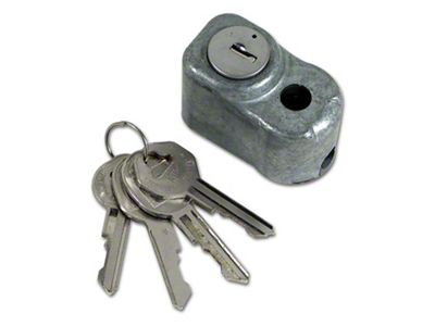 CA 1963-1967 Corvette Spare Tire Lock and Key Set