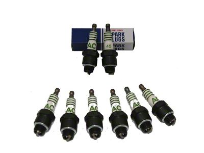 Spark Plugs; 45; 8-Pack (56-68 Corvette C1 & C2)