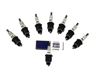 CA Spark Plugs; 45S; 8-Pack (56-68 Corvette C1 & C2)