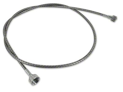 CA 1956-1959 Corvette Speedometer Cable. with Steel Case - 3 Speed - 60 Inch