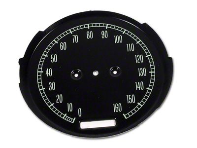 CA 1965-1967 Corvette Speedometer Face