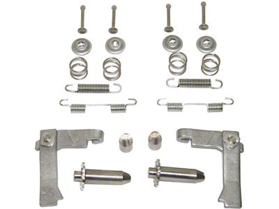 1965-1982 Corvette Stainless Steel Parking Brake Hardware Kit with Install Tool